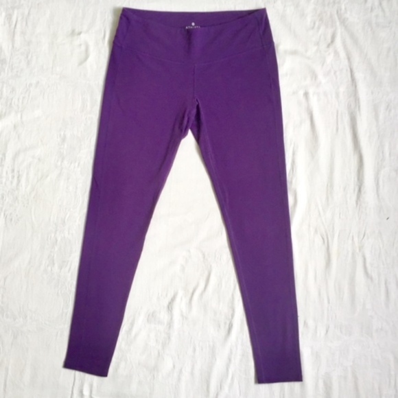 Athleta Yoga/Workout Pants Purple Size M - Picture 3 of 8